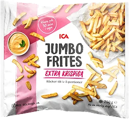Jumbo frites Fryst