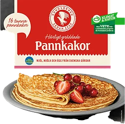 Pannkakor fryst
