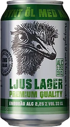 Ljus Lager Premium 2,25% Lättöl Burk