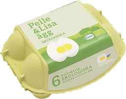 Ägg M/L 6-p KRAV