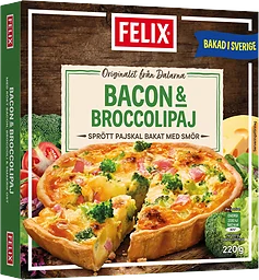 Bacon Broccoli Paj