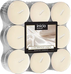 Värmeljus 4h Luxurios Linen Doftvärmeljus