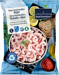 Räkor Skalade