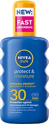 Solkräm Spray Protect & Moisture Spf 30
