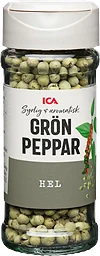Grönpeppar Hel 10g