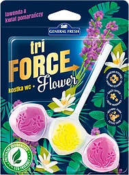 Toalettrengöring WC Block Tri-Force Flower L&A