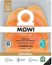 Lax Kallrökt Skivad