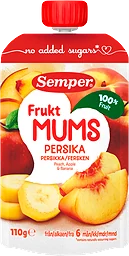Fruktmums Persika Från 6 Månader