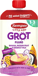 Grötklämmis Banan, passionsfrukt & kokosmjölk 1-3 år