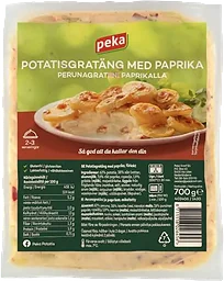 Potatisgratäng med Paprika