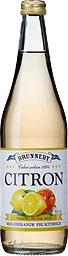 Citron Mousserande Fruktdryck Glas