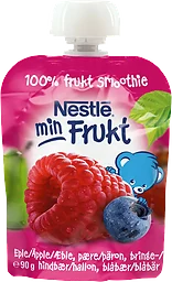 Fruktsmoothie Hallon Blåbär Äpple