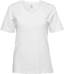 T-shirt v-hals L