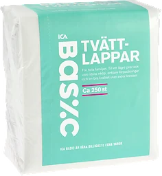 Tvättlappar 250-p