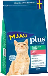 Torrfoder plus+ kastrerad utekatt Lax 800g