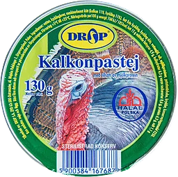 Kalkonpaté Halal