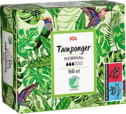 Tampong Normal 56-p Miljömärkt