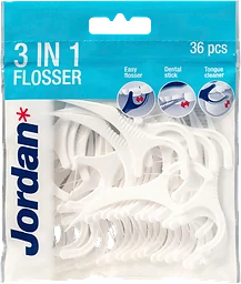 3 in 1 flosser Tandtråd 36-p