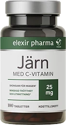 Kosttillskott Järn Med C-vitamin 100-p
