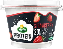 Proteinkvarg Jordgubb Laktosfri 0,2% ®
