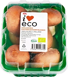 Kastanjechampinjoner Ekologiska KRAV Klass 1