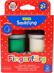 Småtting Fingerfärg 6-pack