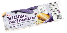 Vitlöksbaguetter ogräddade 2-p