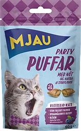 Nöt Party Puffar Kastrerad Kattgodis