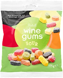 Vingummin Sour