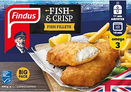 Fish & crisp fish fillets 6-p