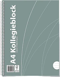 Kollegieblock A4 Linjerat Fsc