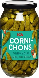 Cornichons Vitlök Chili 650g