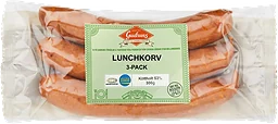 Lunchkorv Alspånsrökt 3-pack
