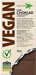 Chokladkaka Ljus Vegan Ekologisk Greenstar