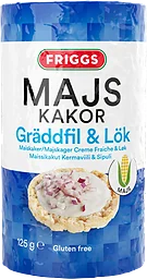 Gräddfil & Lök Majskakor