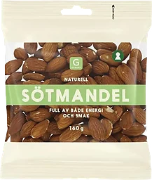 Sötmandel Naturell
