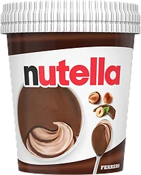 Nutella Hasselnötsglass