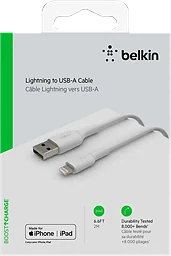 Lightningkabel Vit 2m