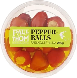 Pepperballs Färskostfyllda