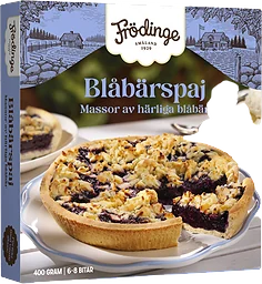 Blåbärspaj