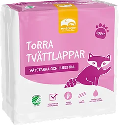 Tvättlappar Torra Mjuka 3 Lager