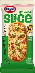 My pizza slice Mozzarella & pesto 170g Dr. Oetker