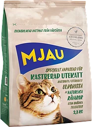 Kattmat Kastrerad utekatt