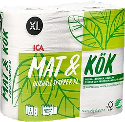 Hushållspapper Mat & Kök XL 2-p Miljömärkt