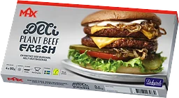 Delifresh plant beef burger 4-p 90g