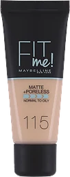 Foundation Matte & Poreless Ivory 115