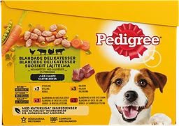 Delikatesser i Sås Adult Hundmat 12x100g