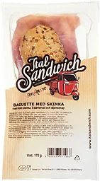 Fullkornsbaguette med Skinka och Ost