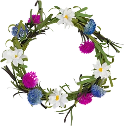 Blomsterkrans 33cm