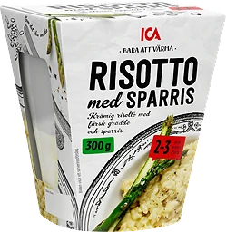 Färdigmat Risotto med Sparris